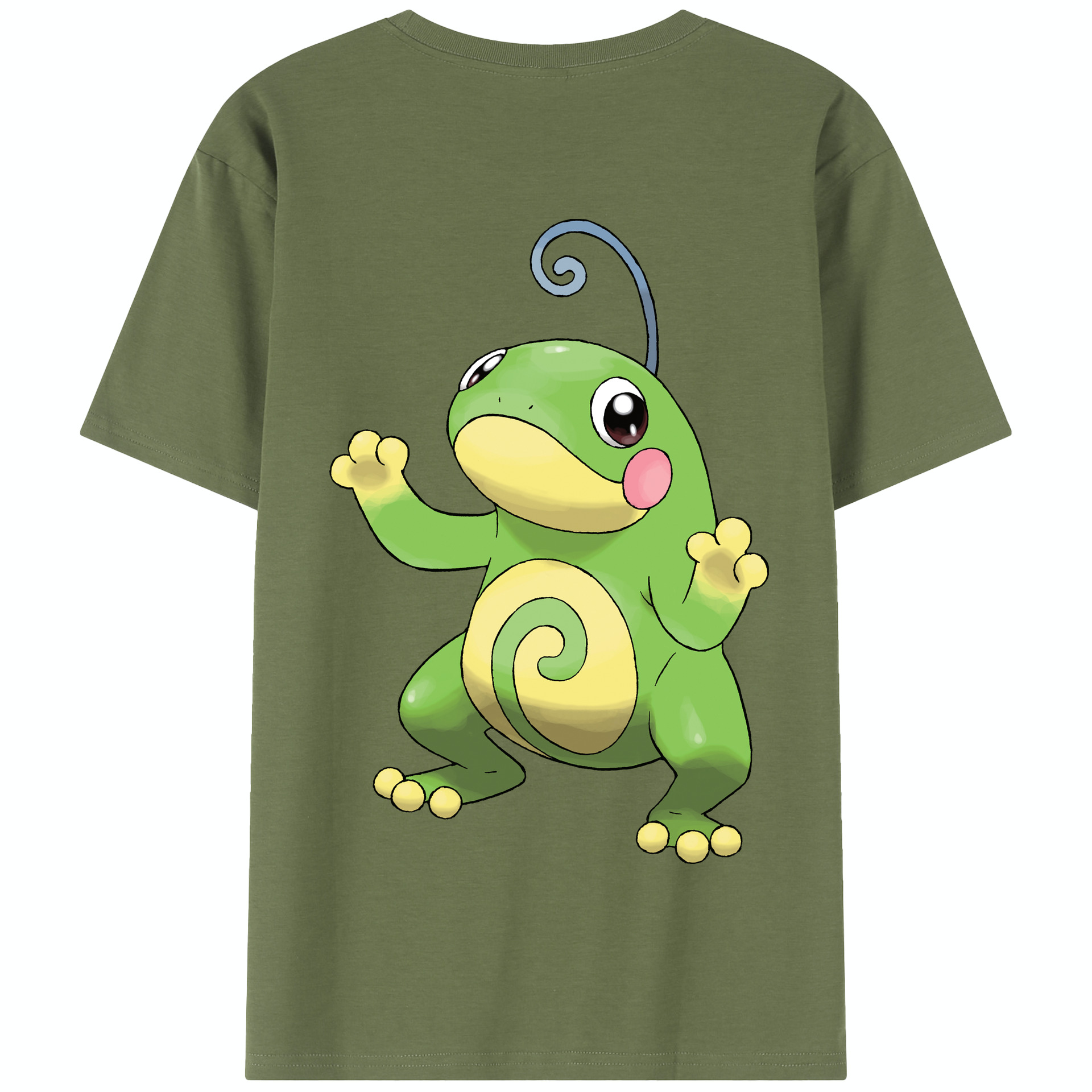 （画像用） ポケットモンスター Pokémon 綿100％半袖Tシャツ（背面プリント）